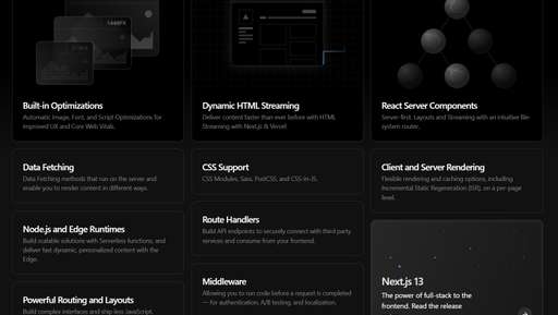 Next.js 特性介绍